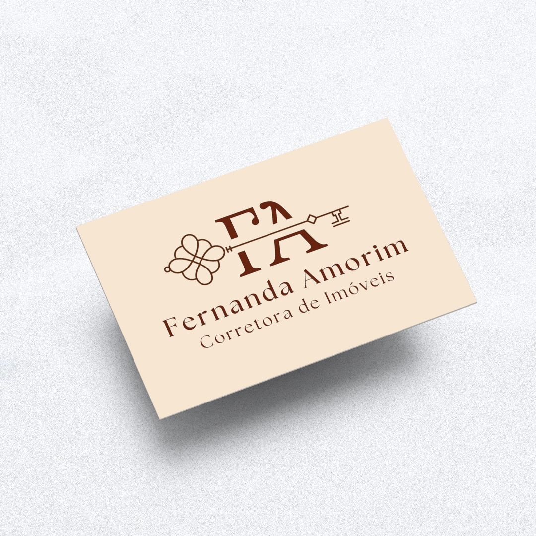 Cartão de visita - Fernanda Amorim