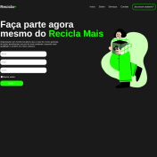 Landing Page - Site Serviço Ambiental