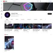 Canal de Musicas e edição de vídeo