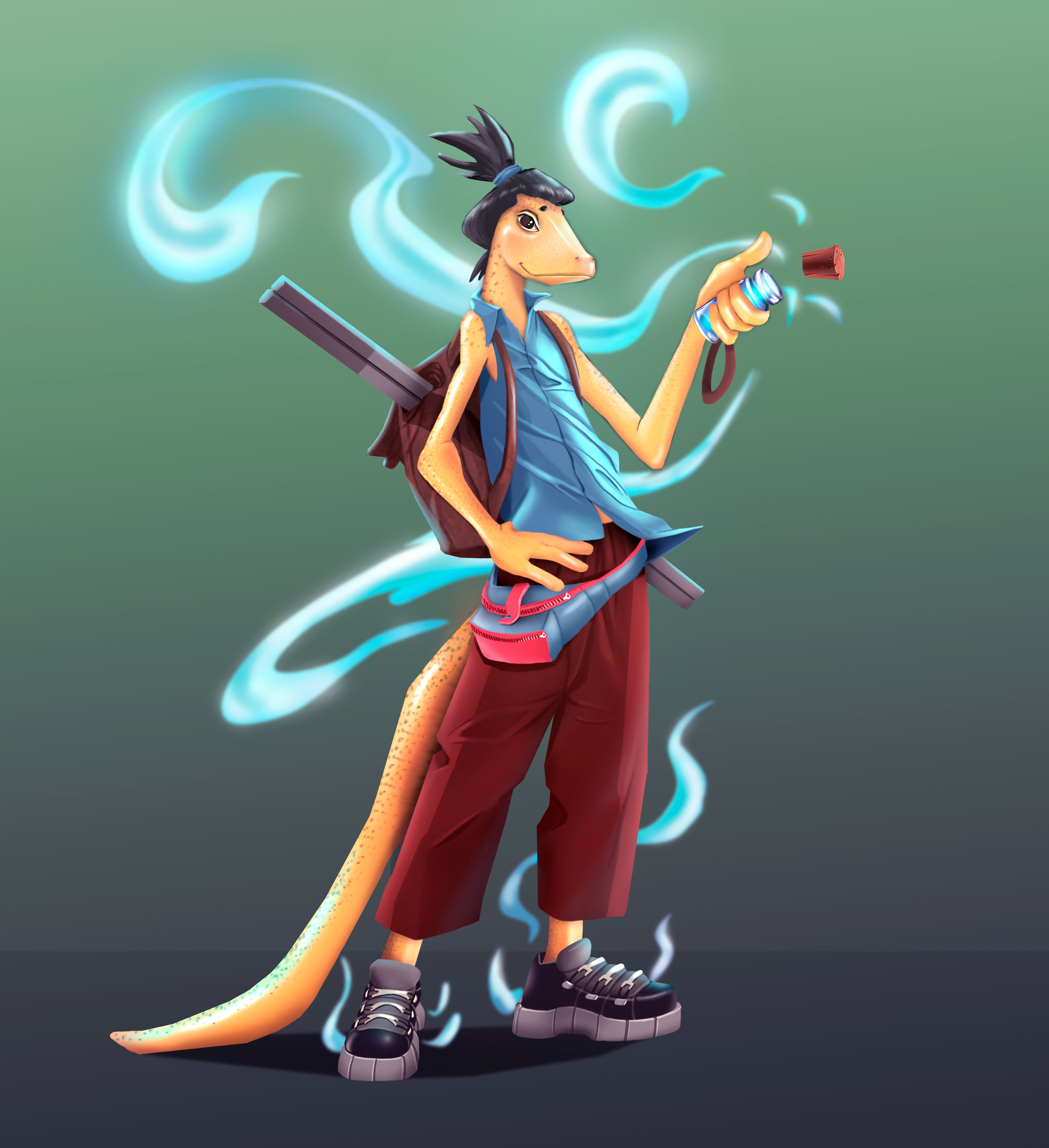 LEONARDO character design