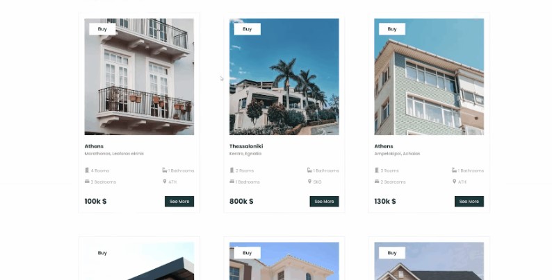 Site para Venda de Imóveis
