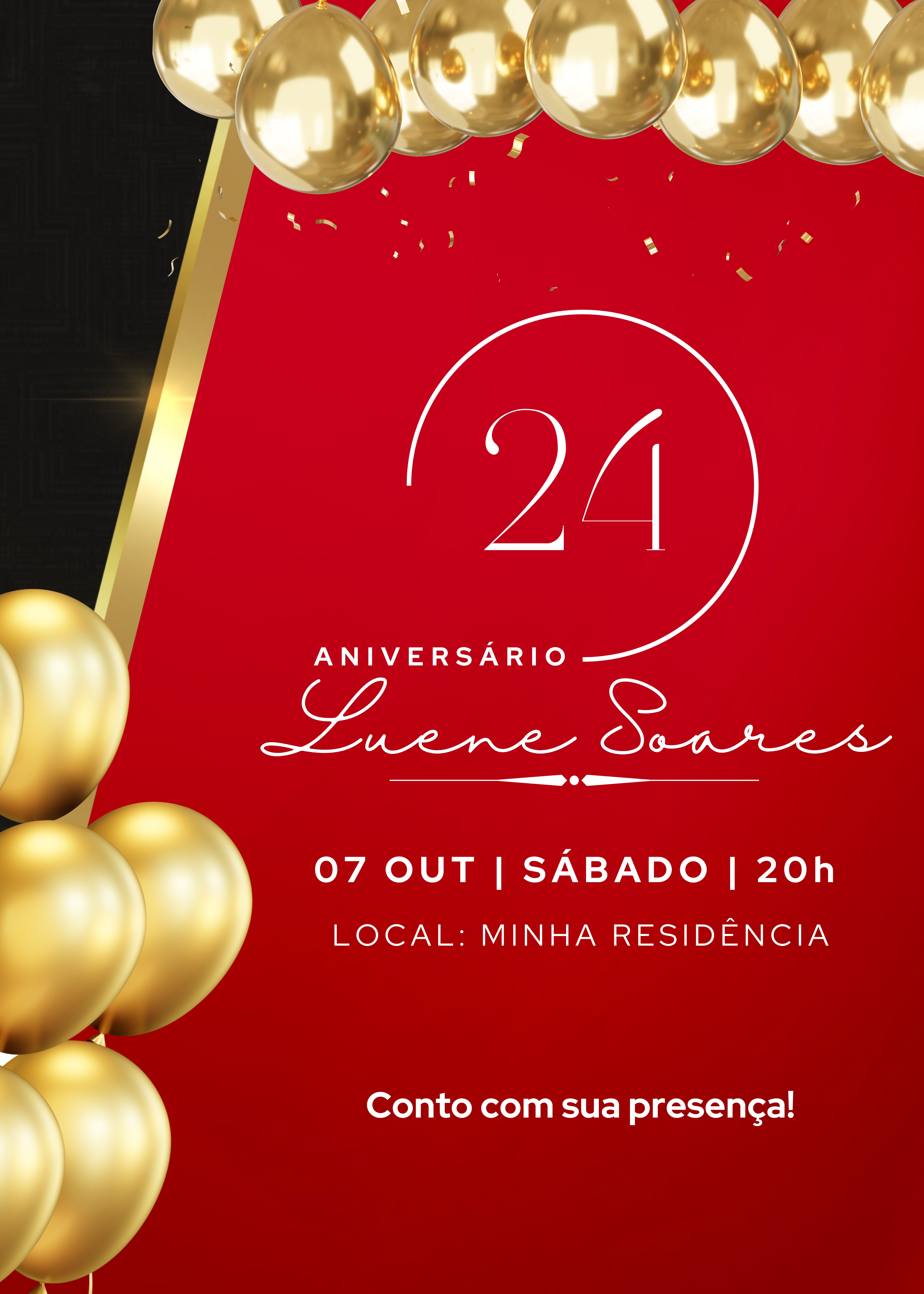 CONVITE ANIVERSÁRIO