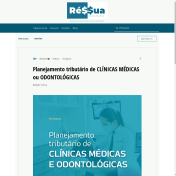 RCT e PLANEJAMENTO TRIBUTÁRIO PARA CLÍNICAS