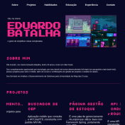Portfólio Dev Eduardo Batalha