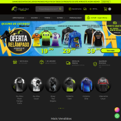 Criação do Site - Black Cat Sport Wear