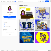 Meu portfólio Behance
