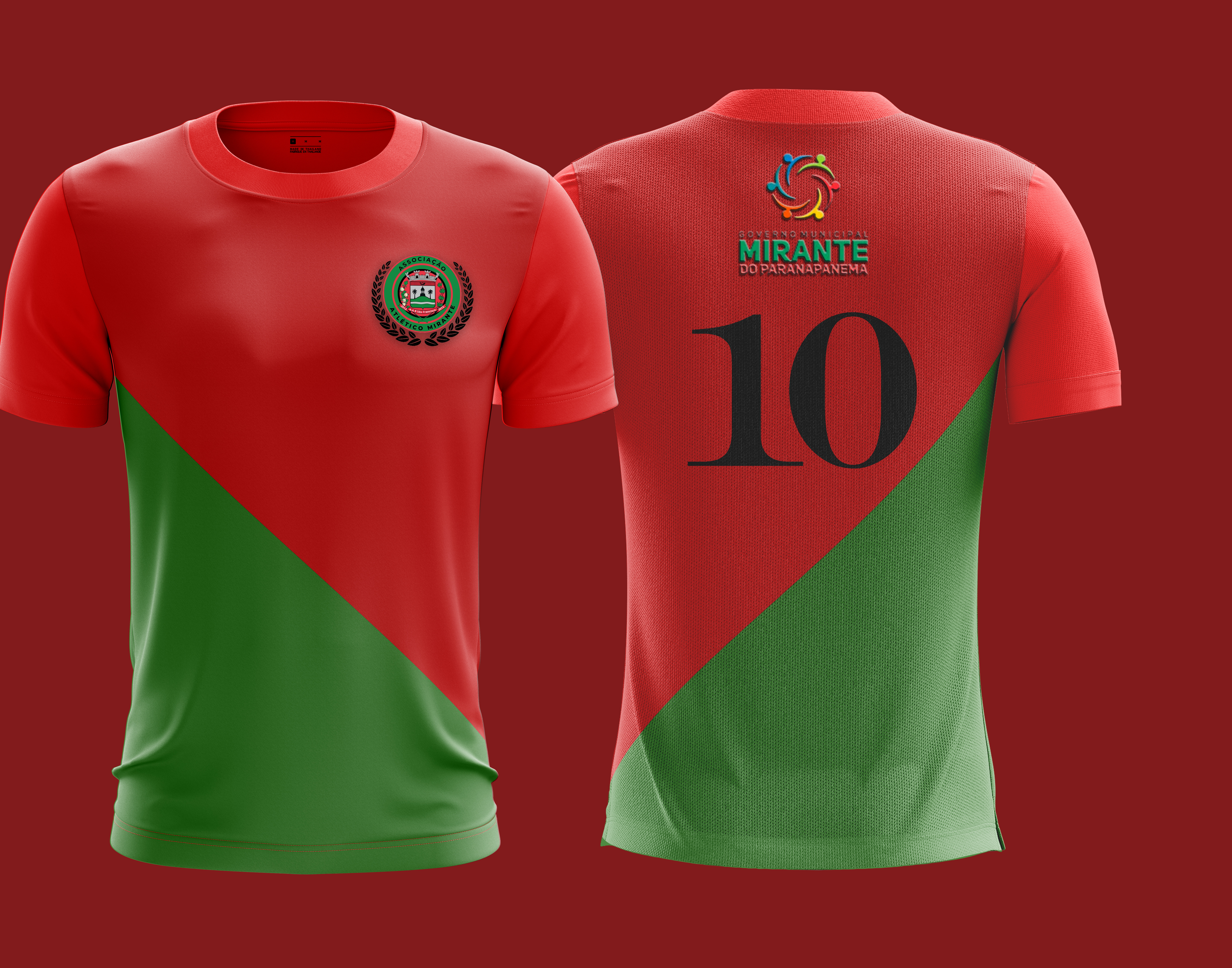 Projeto de Camisas para um time de futebol