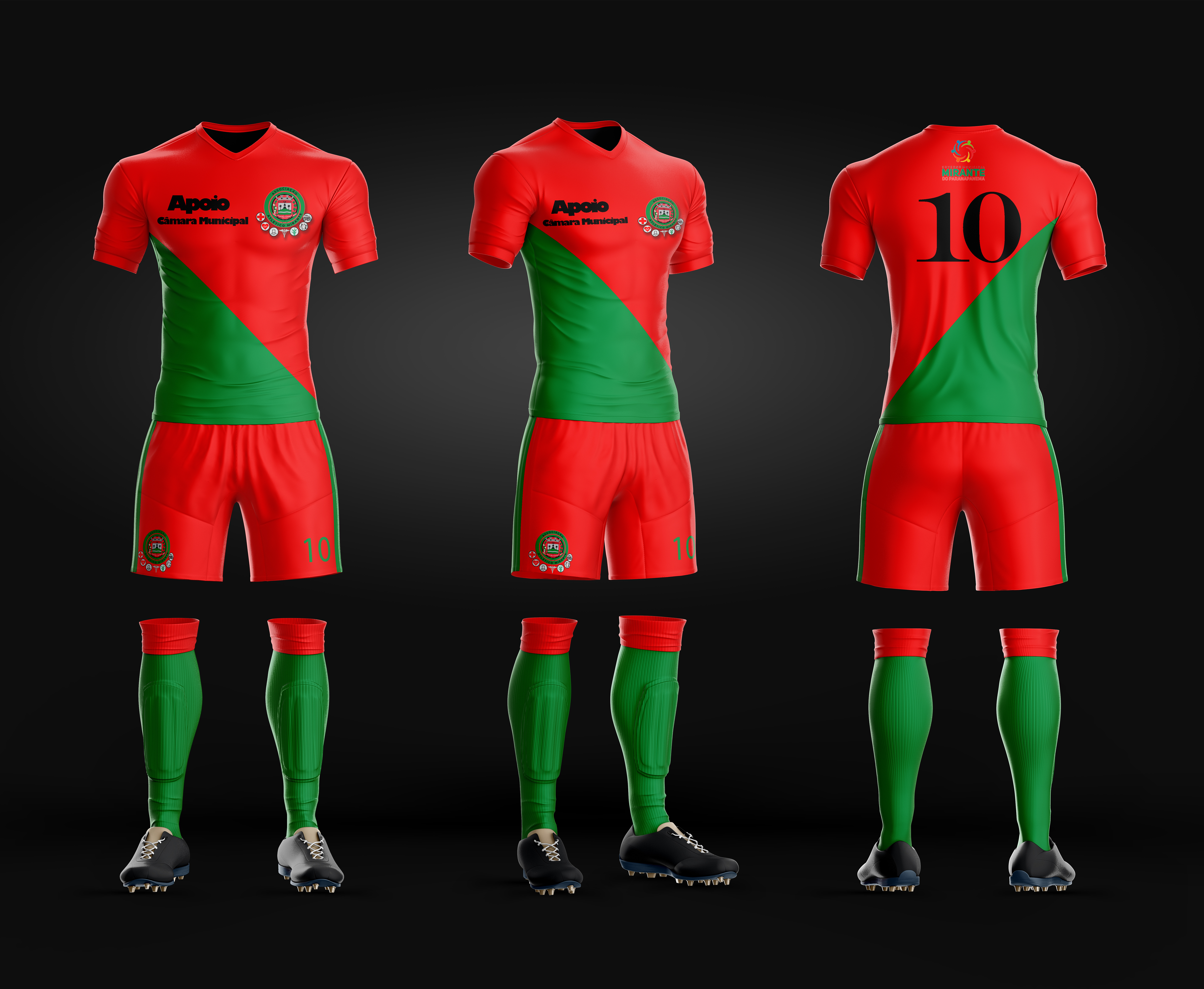 Projeto de Camisas para um time de futebol