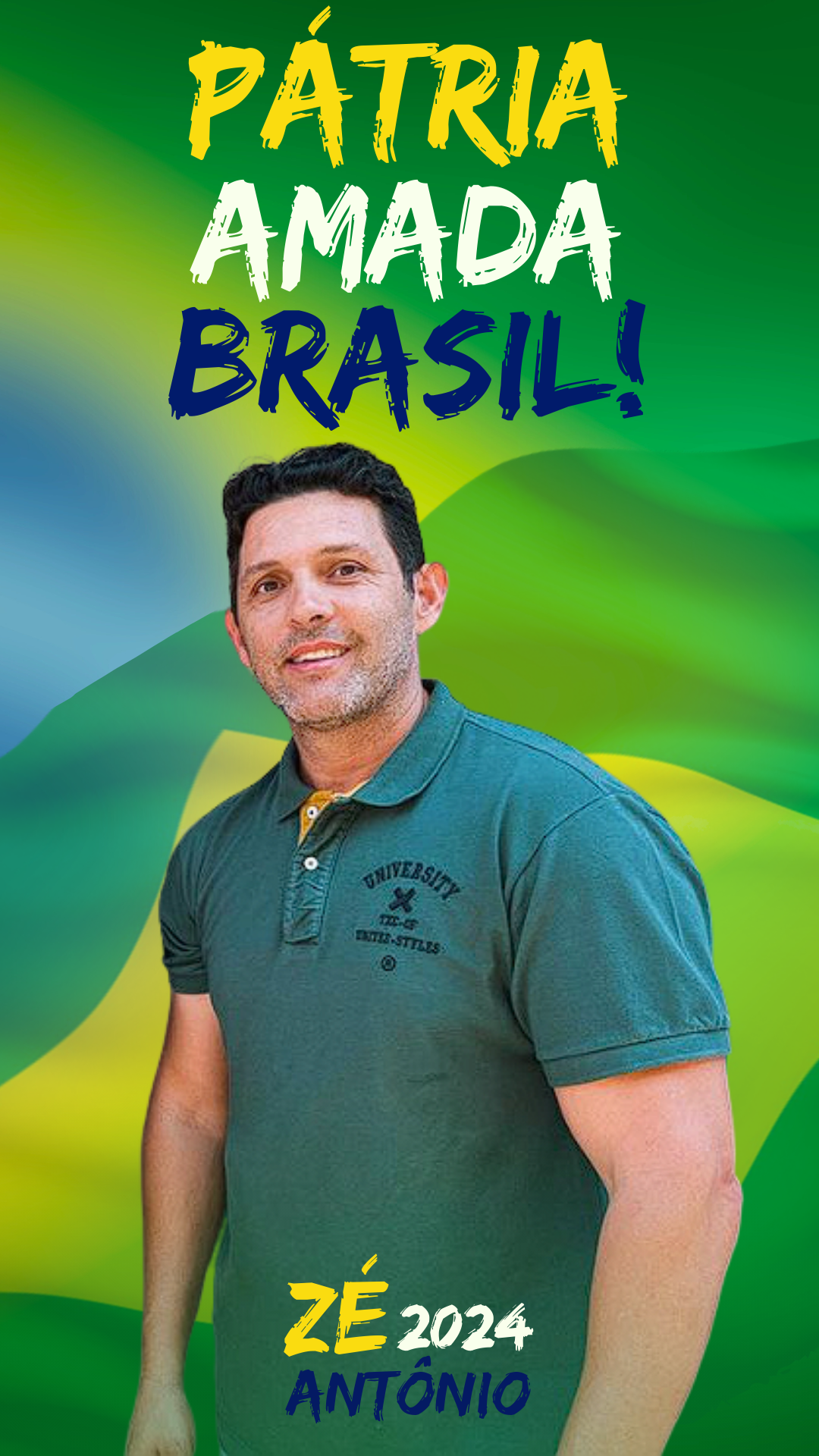 Edição de fotos para campanha política