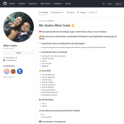 Perfil no GitHub