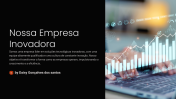 Apresentação comercial em slides