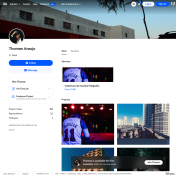 Perfil do Behance