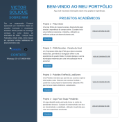 Portfólio GitHub - Victor Solique