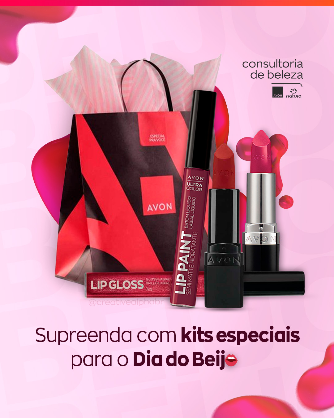 Design Dia do Beijo
