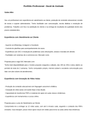portfólio em PDF