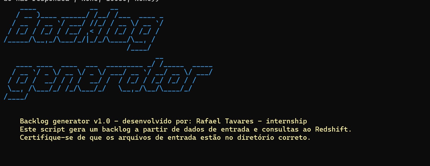 Extrator de backlog