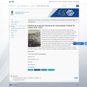 História do curso de Farmácia da Universidade Federal do Ceará 1916-2023