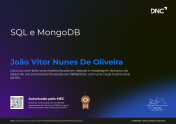 Certificado SQL e MongoDB