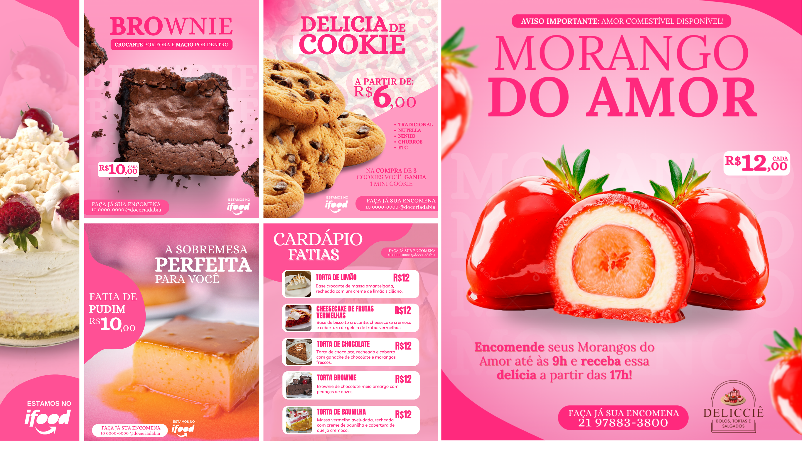 Social Media - Doceria