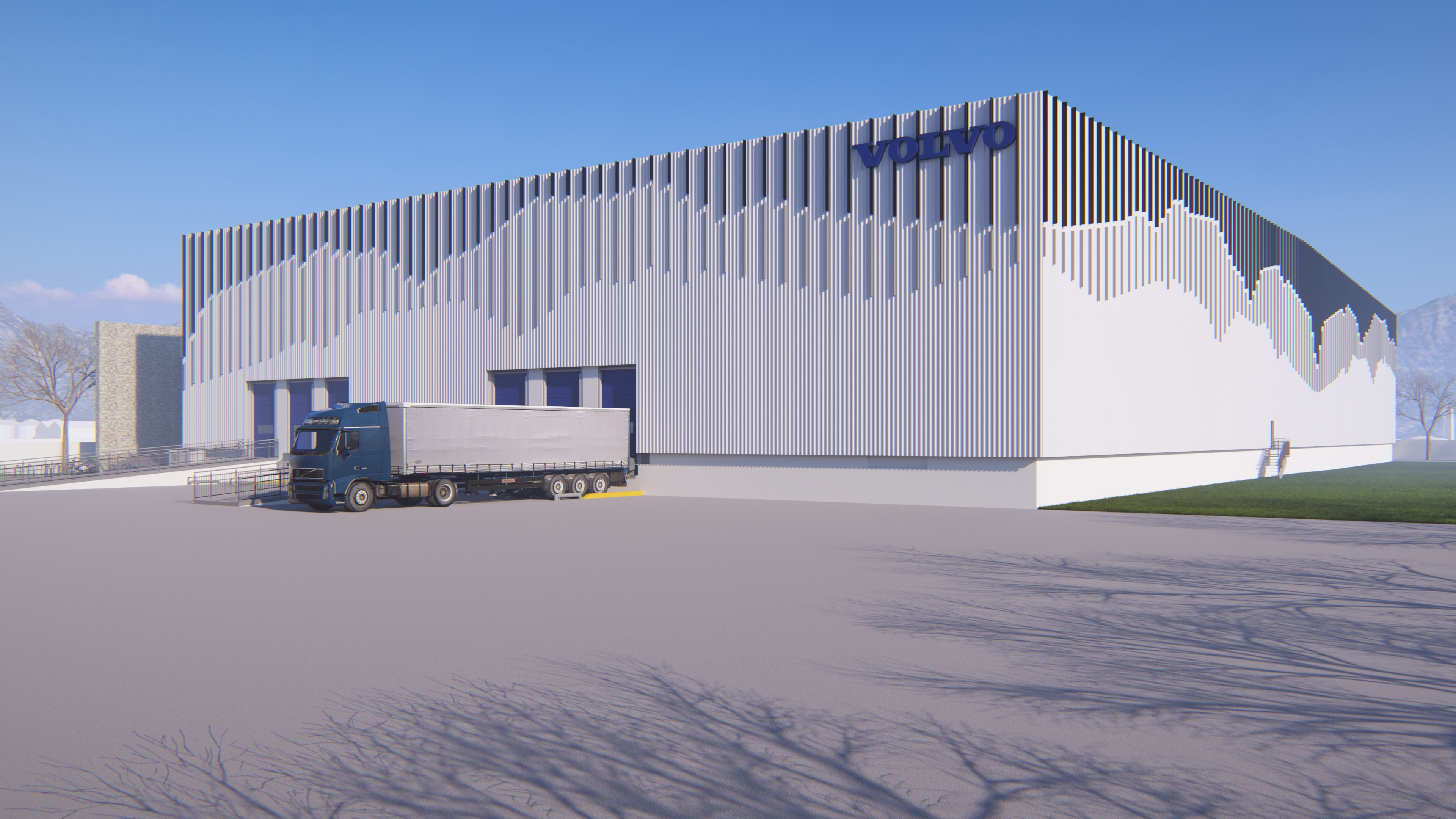 Centro de logistica volvo