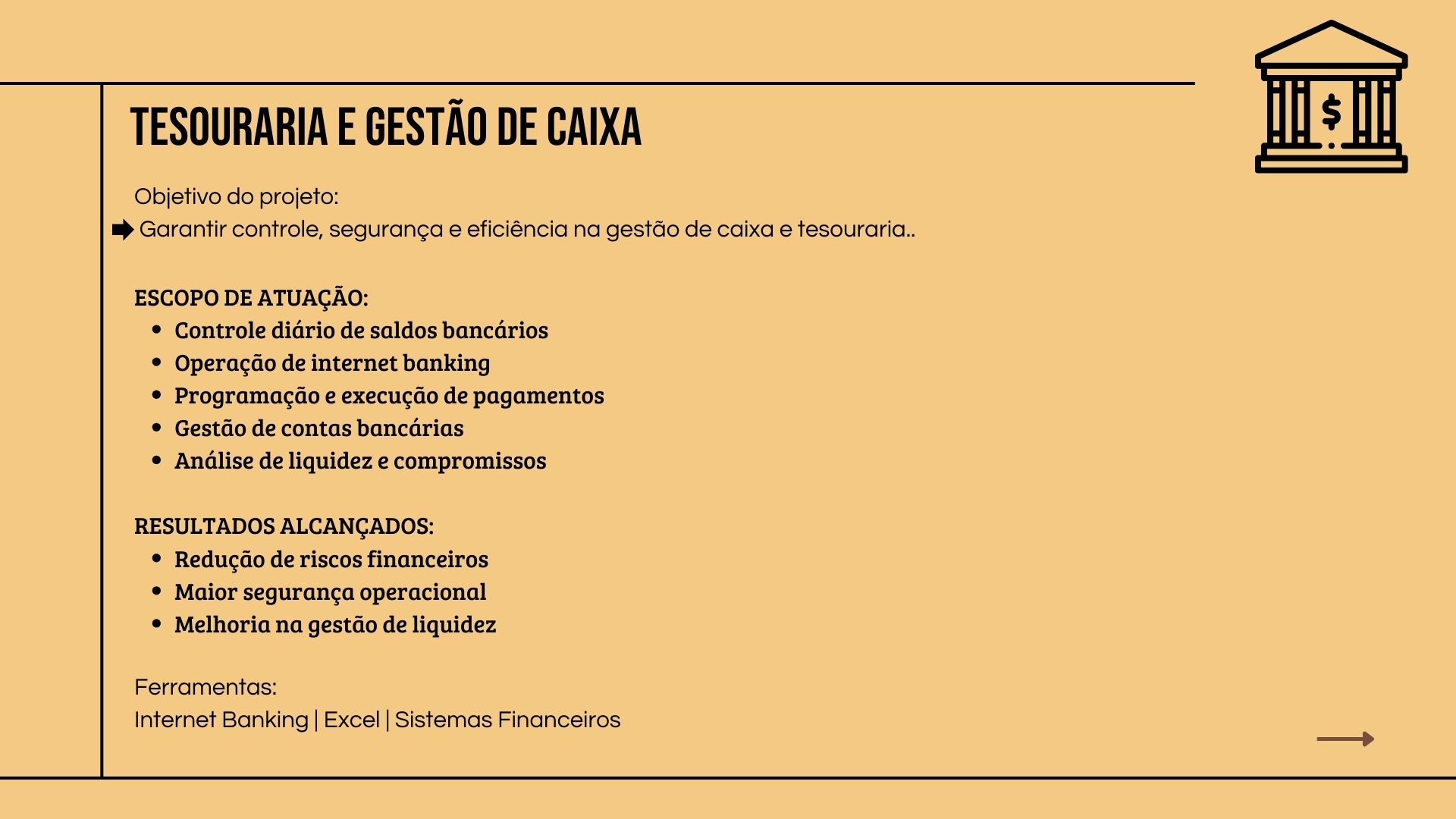 TESOURARIA E GESTÃO DE CAIXA