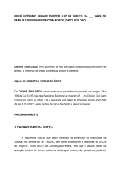 Exemplo de Petição em Ação que ganhei
