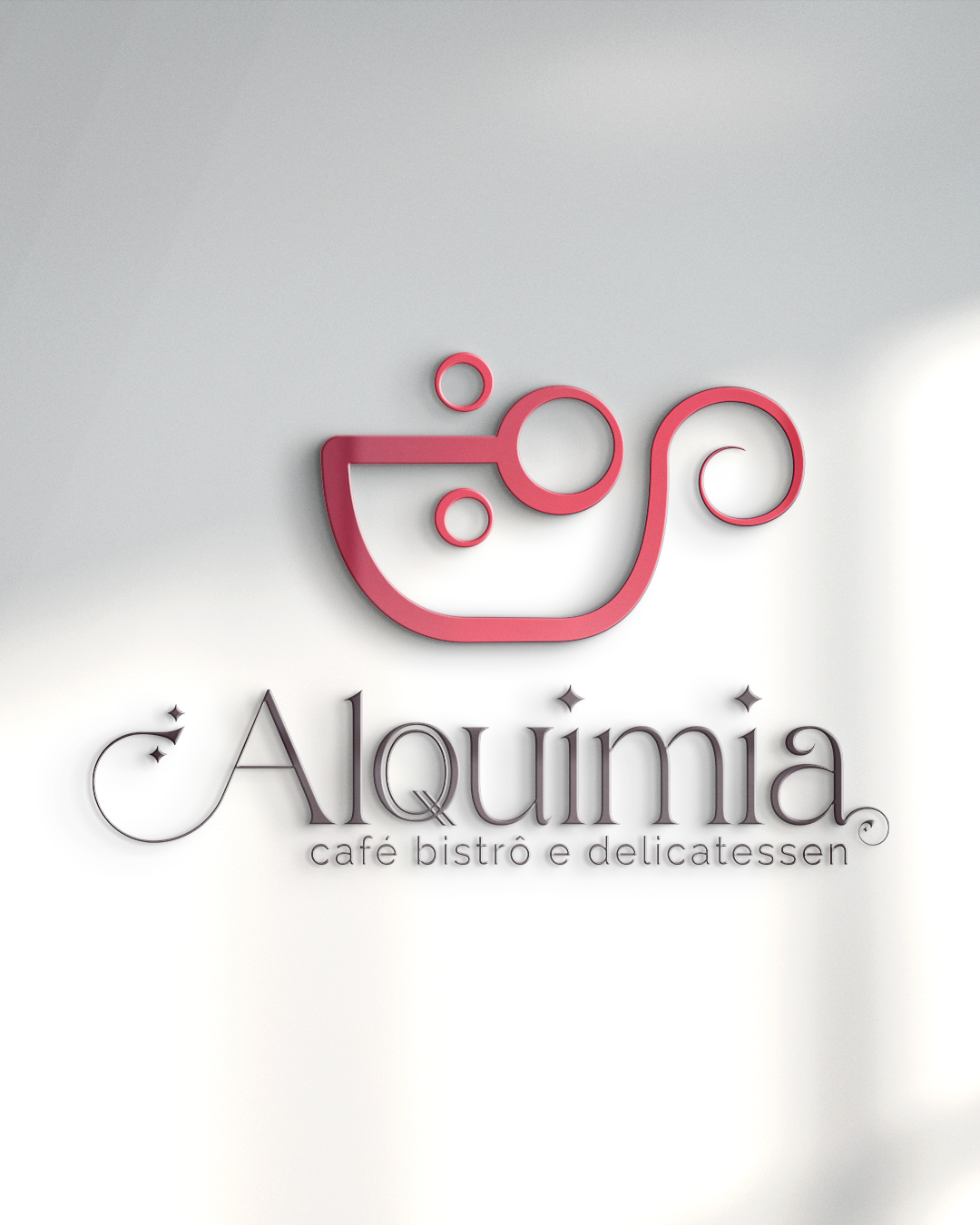 Logotipo Cafeteria Alquimia