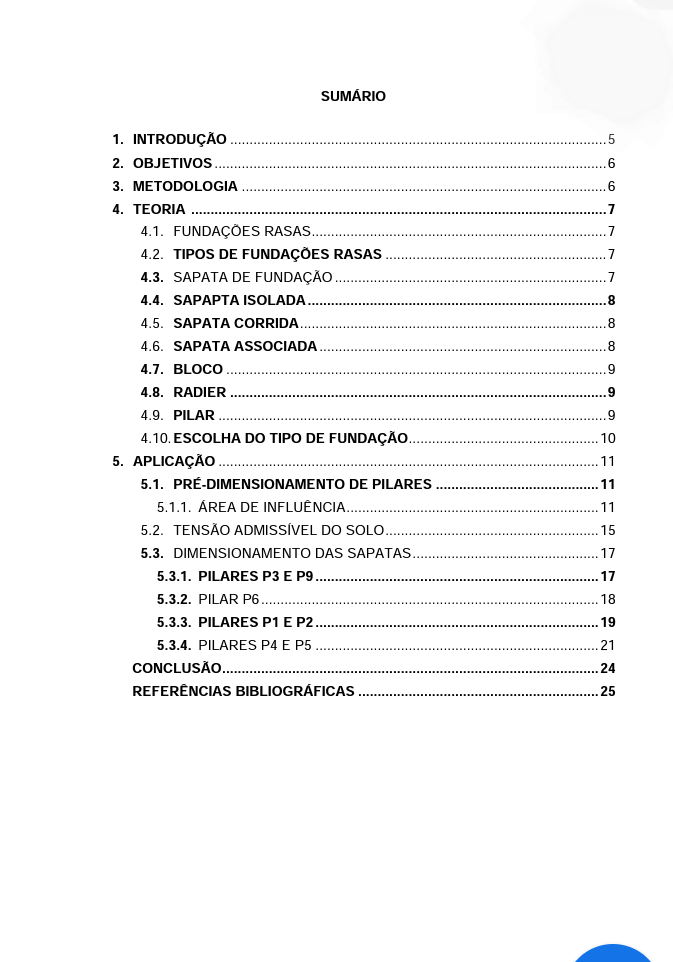 Sumários automatizados.