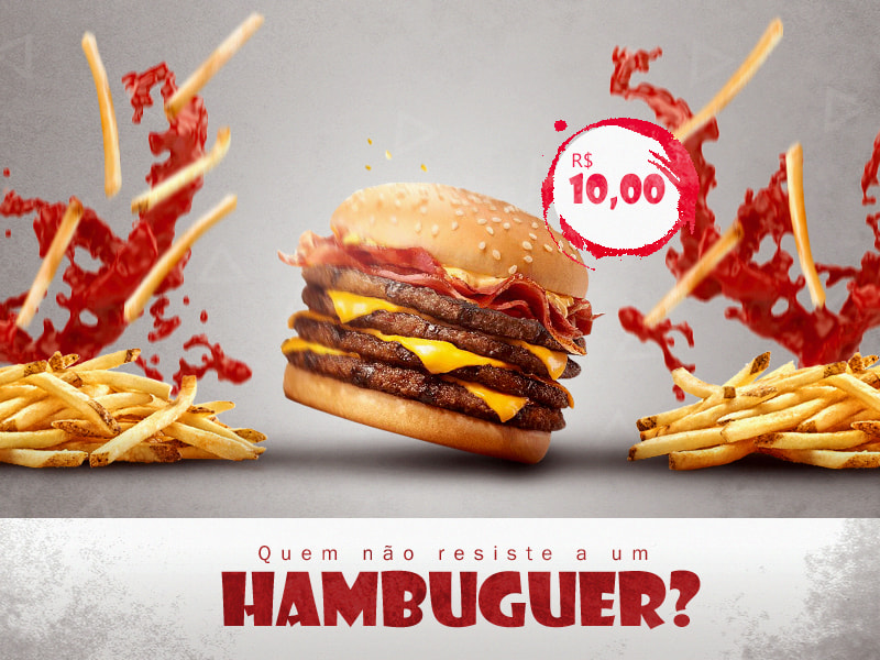 Imagem de teste para hambúrguer