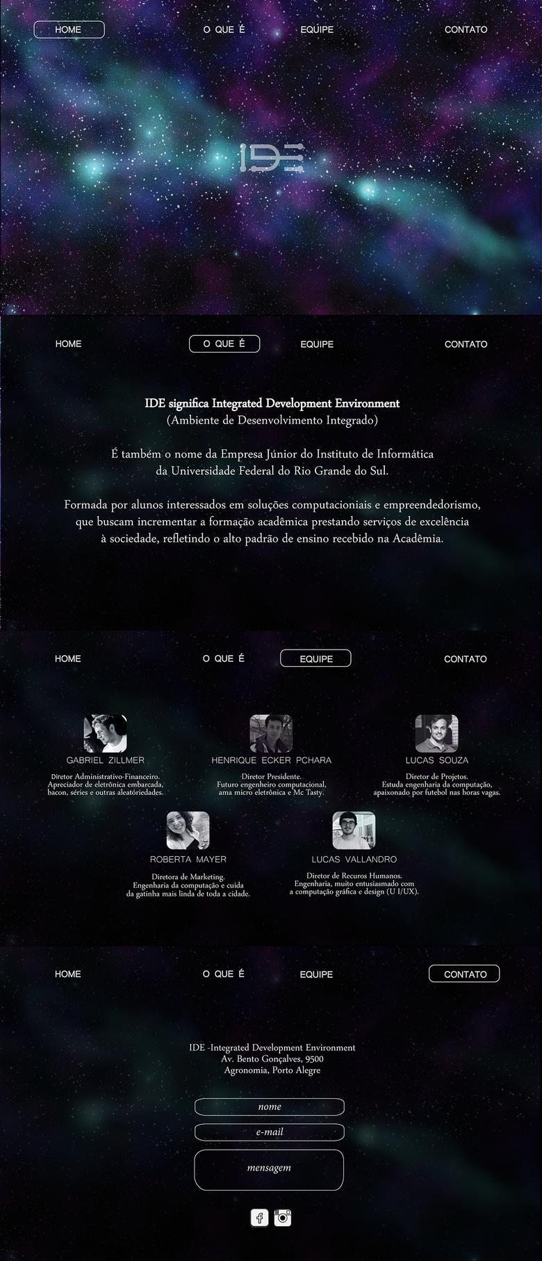 Interface responsiva (web/app) 