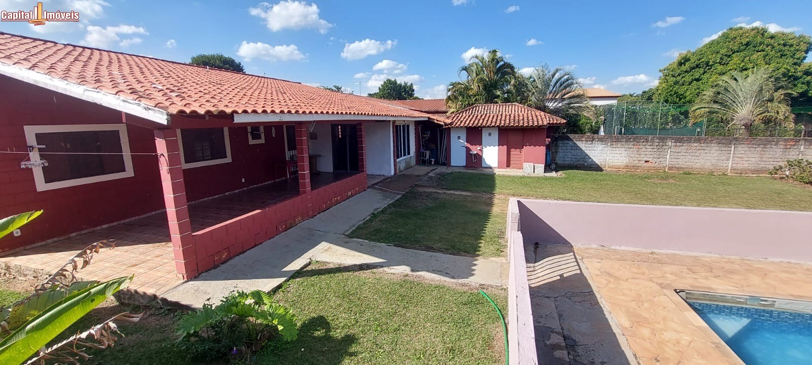 Chácara, 3 quartos, 1000 m² - Foto 1