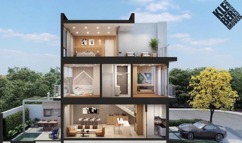 Casa de Condomínio, 4 quartos - Foto 1