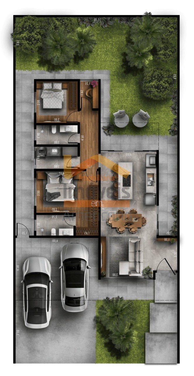 Casa de Condomínio, 2 quartos - Foto 2