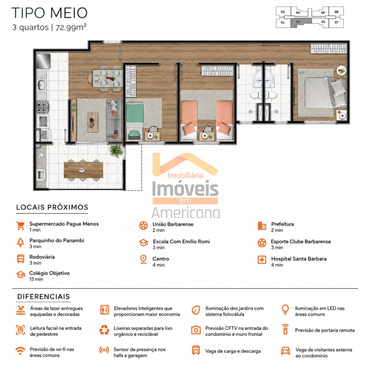 Apartamento, 2 quartos, 72 m² - Foto 25
