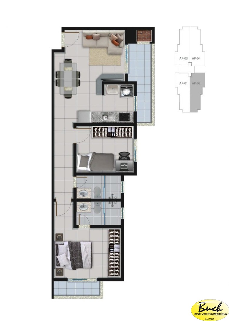 Apartamento, 2 quartos, 85 m² - Foto 4