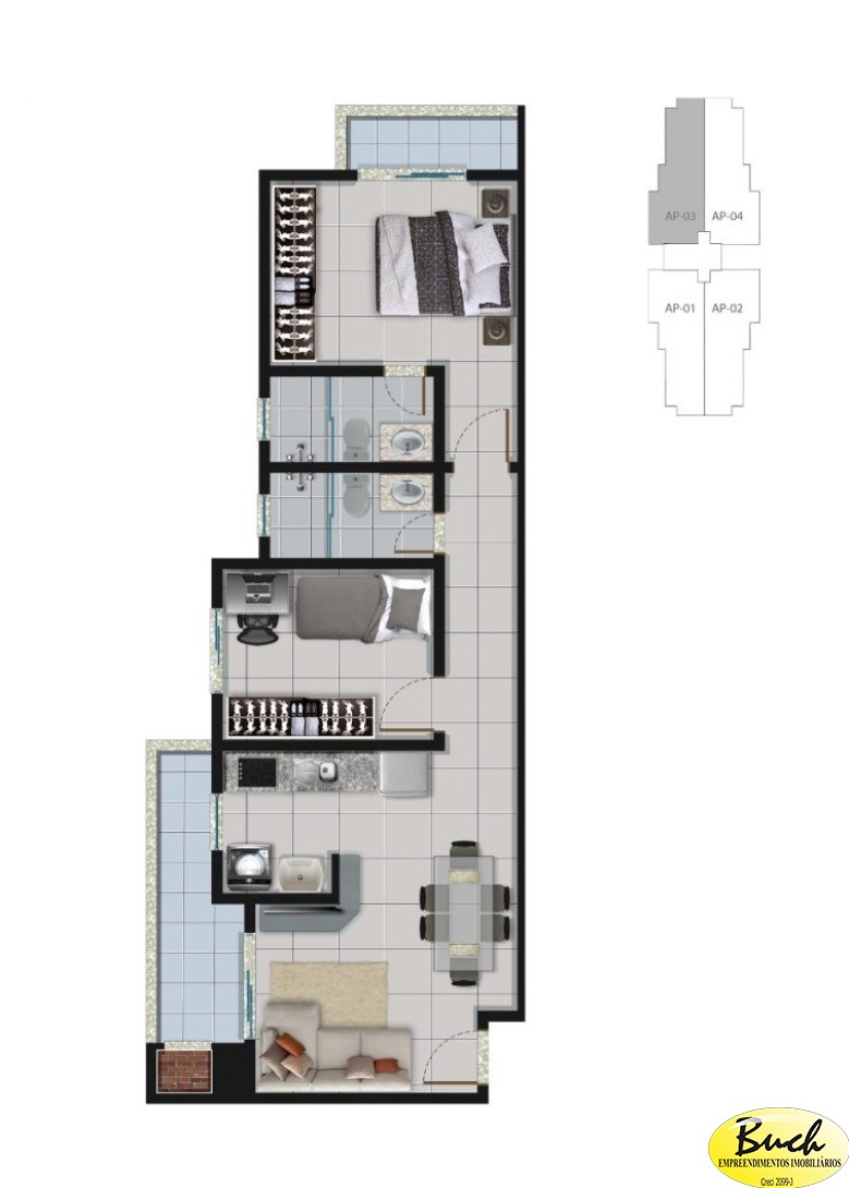 Apartamento, 2 quartos, 85 m² - Foto 5