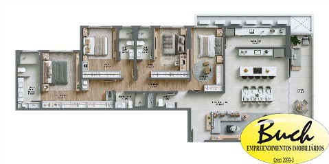 Apartamento, 4 quartos, 199 m² - Foto 23