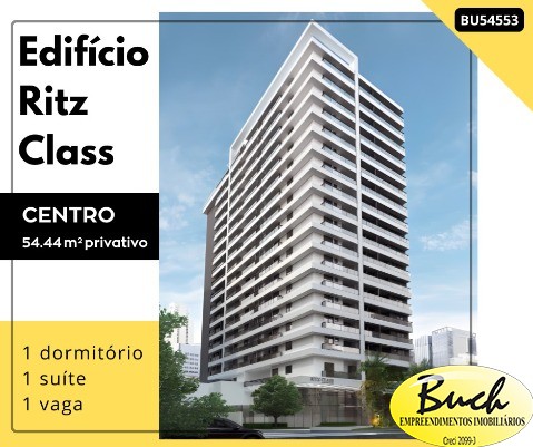 Apartamento, 1 quarto, 54 m² - Foto 1