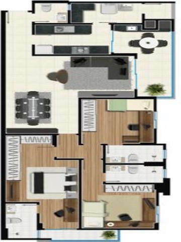 Apartamento, 3 quartos, 122 m² - Foto 3