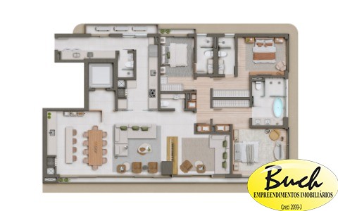 Apartamento, 3 quartos, 243 m² - Foto 21