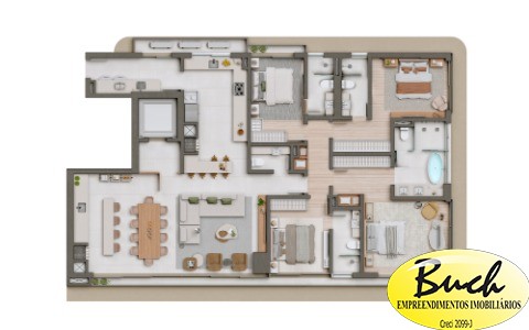 Apartamento, 3 quartos, 243 m² - Foto 20