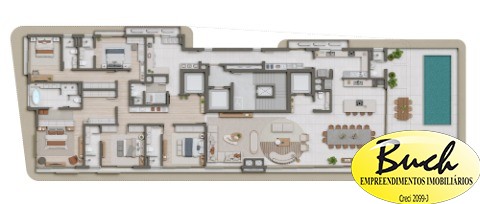 Apartamento, 3 quartos, 243 m² - Foto 22