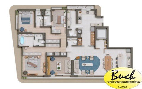 Apartamento, 3 quartos, 243 m² - Foto 19