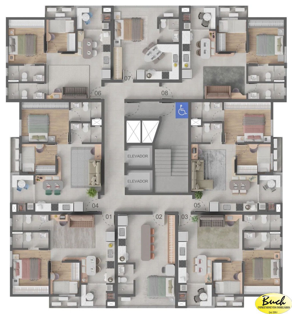 Apartamento, 2 quartos, 50 m² - Foto 19
