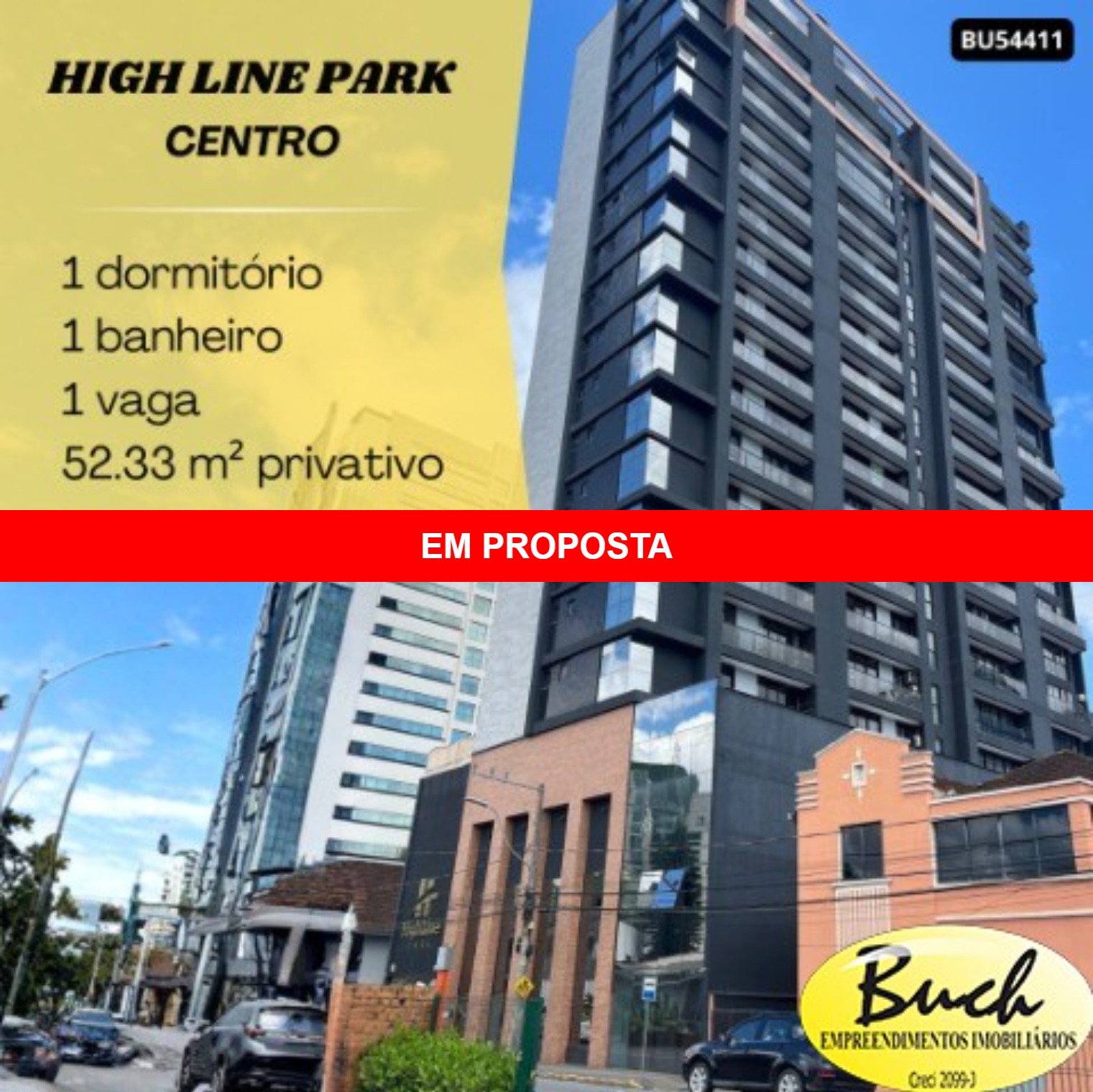 Apartamento, 1 quarto, 52 m² - Foto 1