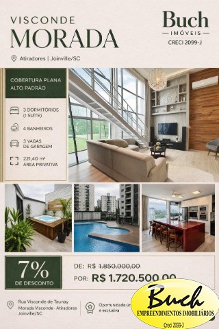 Apartamento, 3 quartos, 221 m² - Foto 1