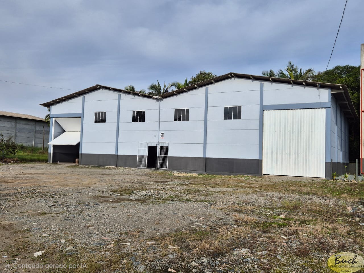 Depósito-Galpão, 700 m² - Foto 1