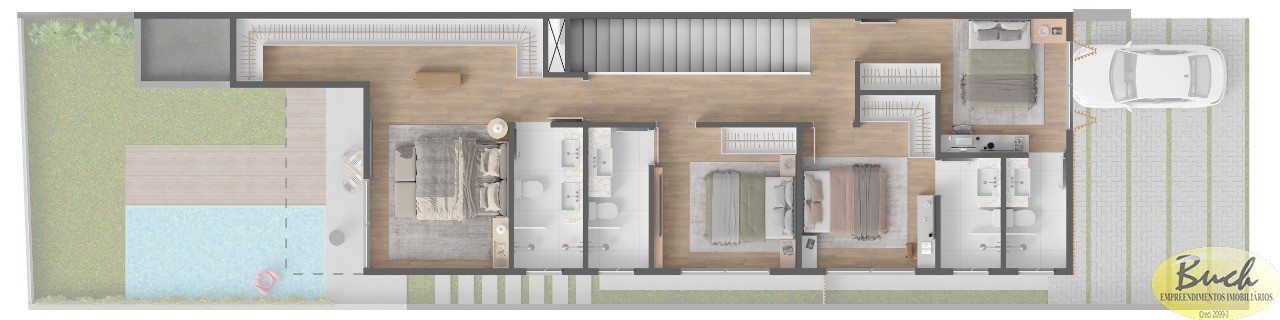 Casa, 3 quartos, 215 m² - Foto 14