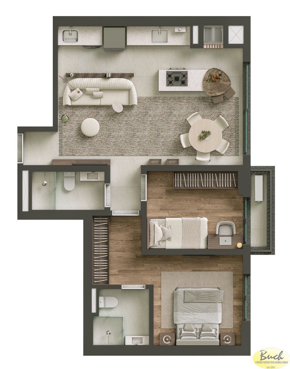 Apartamento, 3 quartos, 97 m² - Foto 36
