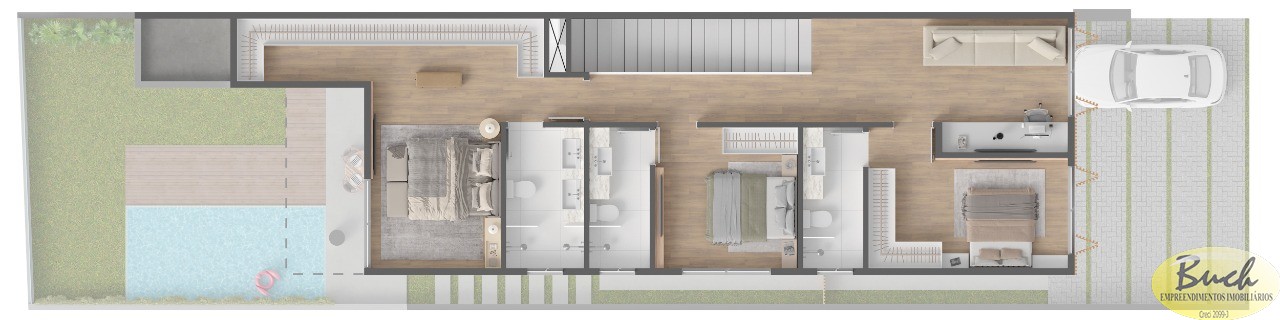 Casa, 3 quartos, 215 m² - Foto 13